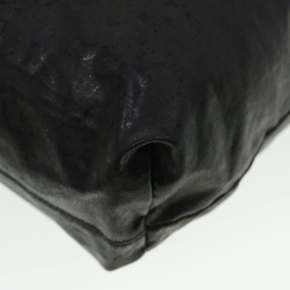 CHANEL Tote Bag Patent leather Black CC Auth bs5857 - Picture 15 of 16